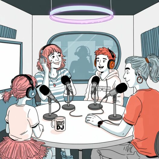 podcast in radio