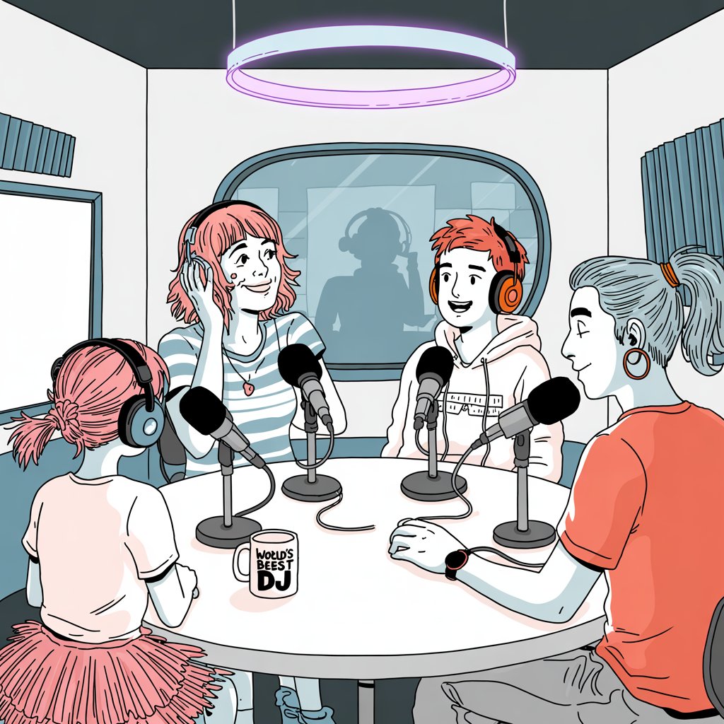 podcast in radio