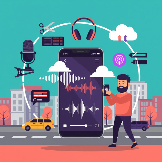 produrre podcast con smartphone