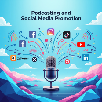 podcast e social